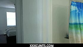 Bratty stepdaughter Sadie Pop teases with her body