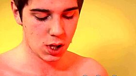 two twinks cum together after slamming anal sex