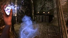 elvira feels intense pleasure in public goth scene