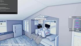 fucking my hot friend in roblox was so intense, missionary creampie with that slut. we went all out!