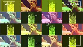 choking the prostitute mommy while fucking, hearing her moans