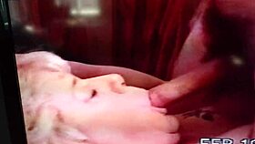 Retro Blue Films - Amateur Couple Goes Wild with Fucking and Facial Cumshots in Classic Scene.