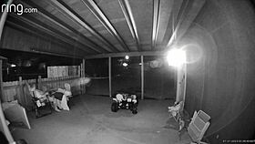 Caught Sucking Big Cock on Back Porch with Gate Open for Neighbors to Watch Deep Throat!