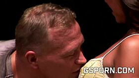 Sexy Asian Milf Gets Hard Anal Assfucking in Double Interracial Threesome by Garden Guys.