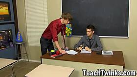 Skinny Twink Elijah White Pounded Hard. Naughty Gay Gets Assfucked After Hot Blowjob.