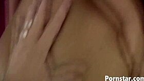 In this POV scene, ebony babe Aryana Adin skillfully blows a massive cock.