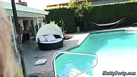 What happens when friends spend the night at the pool party?