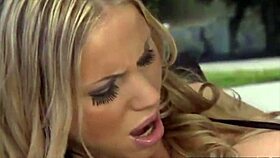 Annina and Amy compete in softcore with ass and boob displays