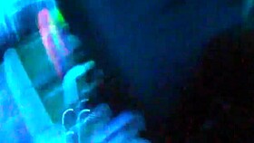 Chubby latina can't suck dick so i cum on her tits