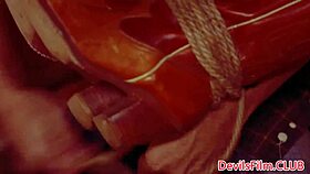 this bigtitted sub is getting pounded doggystyle while bound in boots