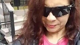 Dee, the milf cougar, uses toys and dildo for intense squirting combo