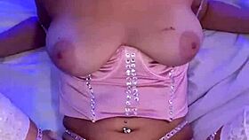 busty blonde's intense debut