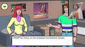 peter parker, you're exposed in this cosplay therapy, the uncensored scene reveals.