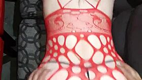 My wife's big ass bent over for doggystyle