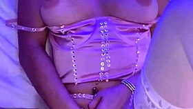 busty blonde's intense debut