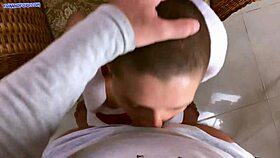 santa delivers christmas gift of hard anal and deep throat