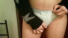 Pregnant Ex Records Masturbation Video to Lure Him for Hard Fuck.