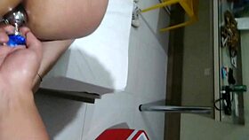 in the hotel, i just had to give it all with anal toys 😏