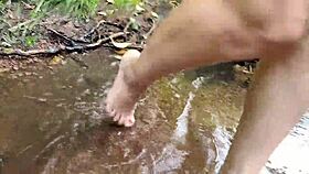 i feel excited seeing milf without panties under skirt, dirty sexy soles