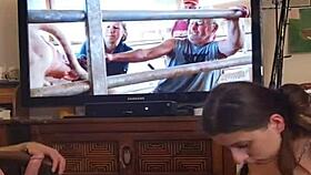 Sucking Cock Just To Pay Her Rent