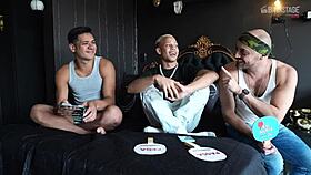 leo felipo getting horny in maintenance backstage with big cocks