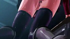 Principal Caught in Masturbation and Wild Cowgirl Anime Action