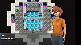 A secret room and to play with a horny demon