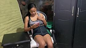 Latina Stepsister Licks And Fucks Brother While Parents Are Away