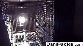 I enjoy dani daniels's bitch role in cage, showing off big tits and ass