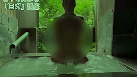 i enjoy acrobatic moves in the hot spring