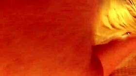 College coed with fat ass and big tits gets cum on her ass