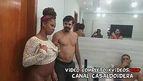 Zoao Double Penetrates Ebony Ass In Rocinha Favela Cuckold
