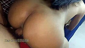 i licked his cock and sat on it for a wild fuck