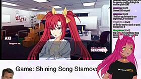vtuber lewdneko plays shining song starnova aki route part 2