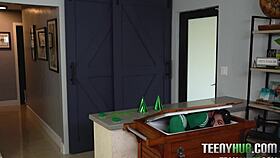 madison wilde hides and gets caught by joey for a wild fuck