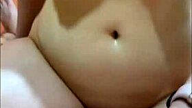 I focus on the close-up of her tight pussy penetration.