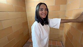 A colombian girl shares her intimate story with stepbrother