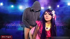 who is the real father of aqua and ruby oshi no ko ai cosplay parody