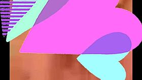 wife shows off her big ass and boobs