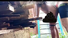 On my friend's aniversarry, i fuked his gostosa in the backyard