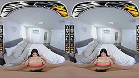 Latin girls explore virtual reality adventures with serena santos sophia leone gianna dor and more