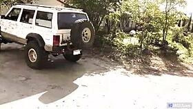 april oneil and kenna james explore lesbian fantasy in wastelands, licking pussies passionately