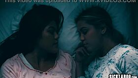 alina lopez and kendra spade shared passionate lesbian sex, tribbing and scissoring with big asses