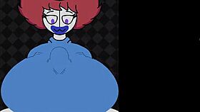 trixie the clown - beatbanger with big tits and cum