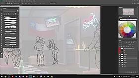 darkcookie streams summertime saga on picarto in high quality