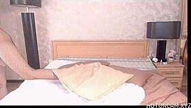 Busty Asian Teen in Lingerie on Webcam