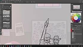 darkcookie streams summertime saga on picarto in high quality