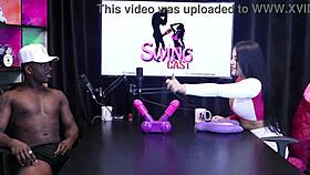 i pulled off my underwear and showed my dick making her excited