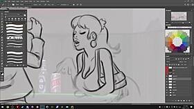 darkcookie streams summertime saga on picarto in high quality