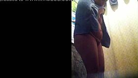 showing off her huge rich tits and that giant sexy ass